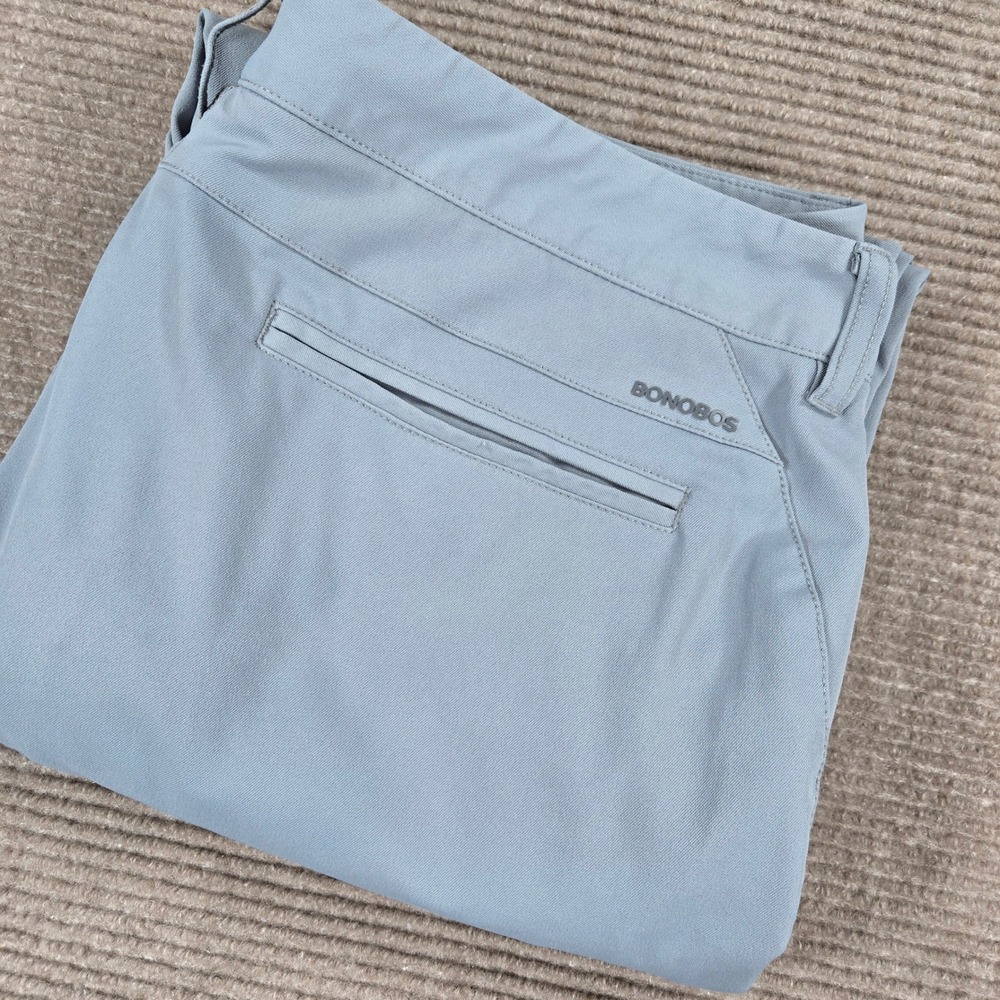 Bonobos Mens 38x32 Gray Performance Stretch Golf Chino Pants GWB00624A-GY272